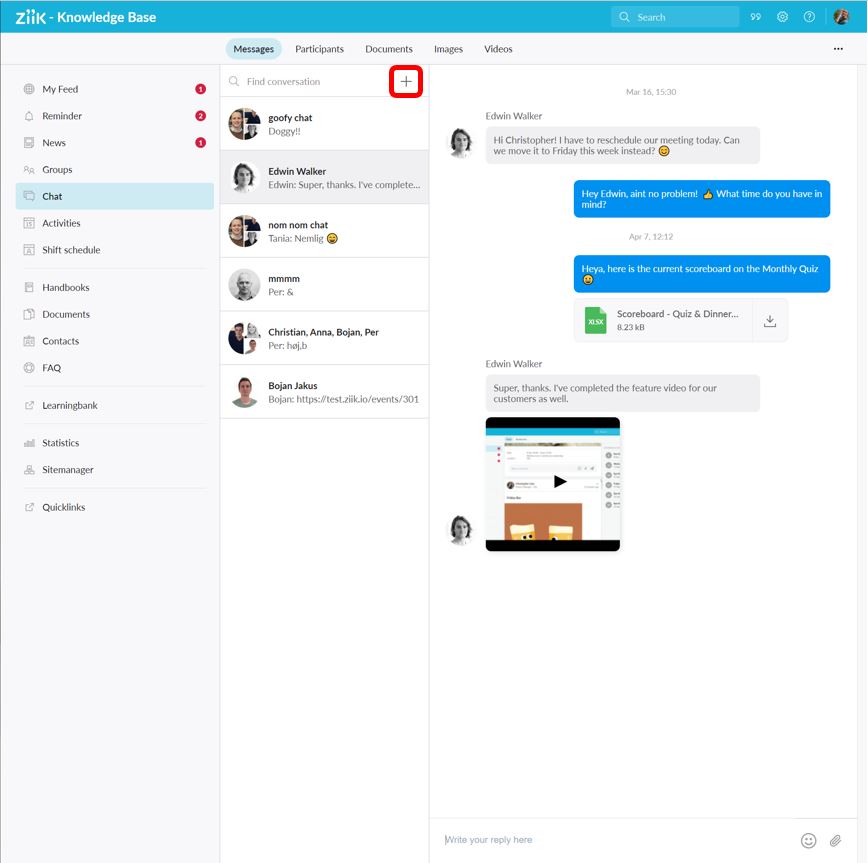 How does the Chat work